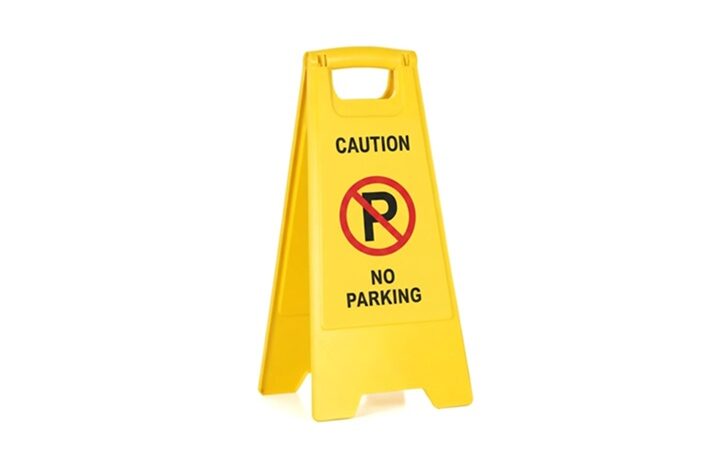 No Parking Caution Sign - No Parking