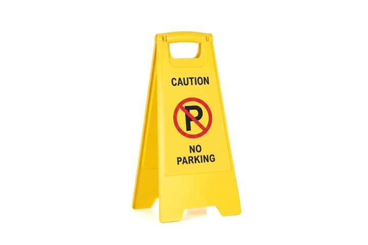 Caution Sign - No Parking
