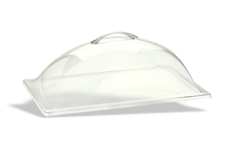 Transparent Rectangular Dome Cover
