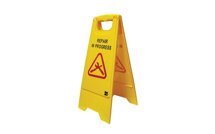Caution Sign - Repair in Progress