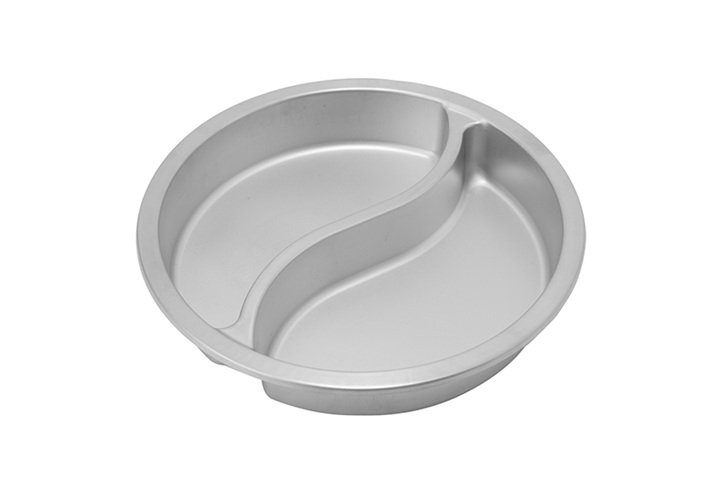 S21060-2 Round 2 Compartment S Shape Tray 6cm deep, For Stand Model SD2511