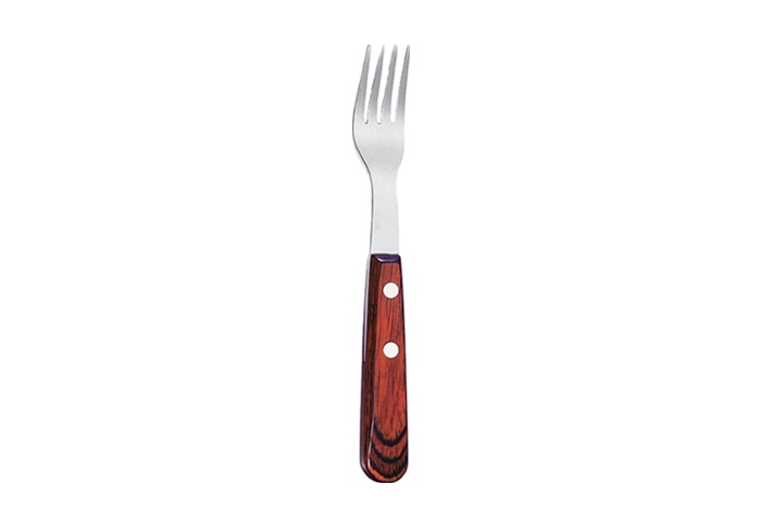 Steak fork 20 Icel Steak Fork, Wooden Handle, 20 cm