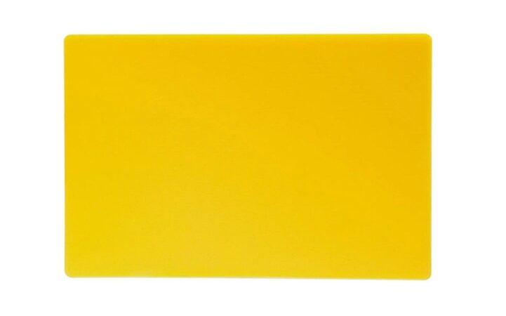 Yellow Polyethylene Cutting Board 50x30x2cm