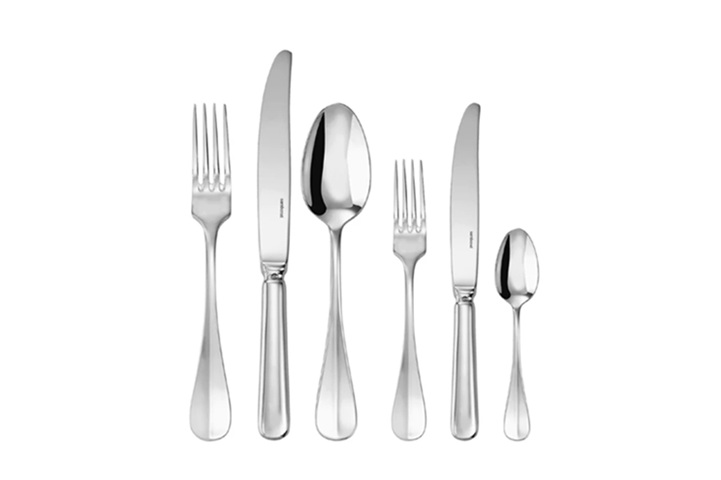 Set of Long Handle Spoon + Fork + Knife / 3 Pieces