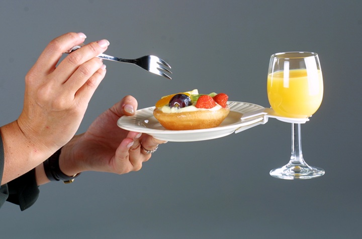 Glass Holder With Clip
