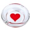 Set of 4 Glass Ashtrays