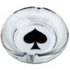Set of 4 Glass Ashtrays