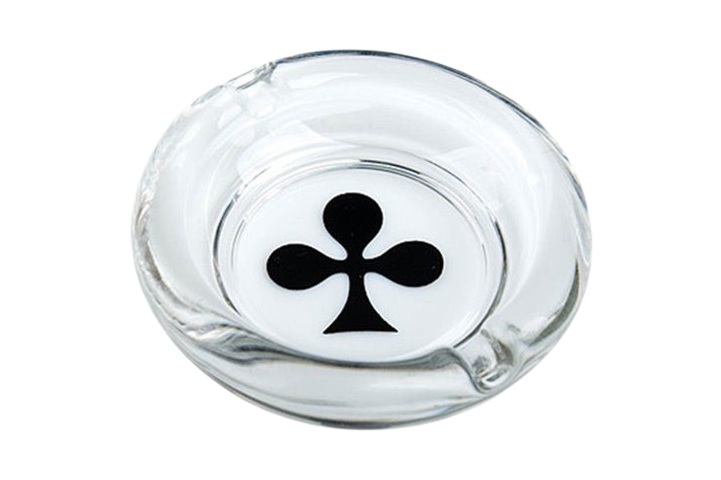 Set of 4 Glass Ashtrays