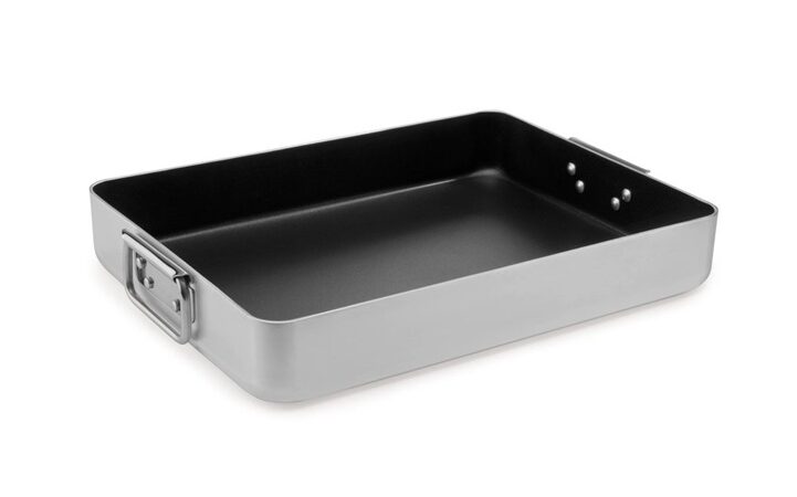 Aluminum Roast Pan with Non-Stick Coating 50x35 cm