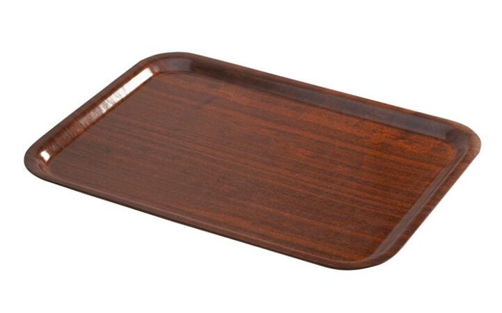 Wooden Rectangular Serving Tray, 46×35 cm