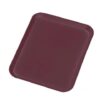 Plastic Rectangular Brown Tray 35x27 cm